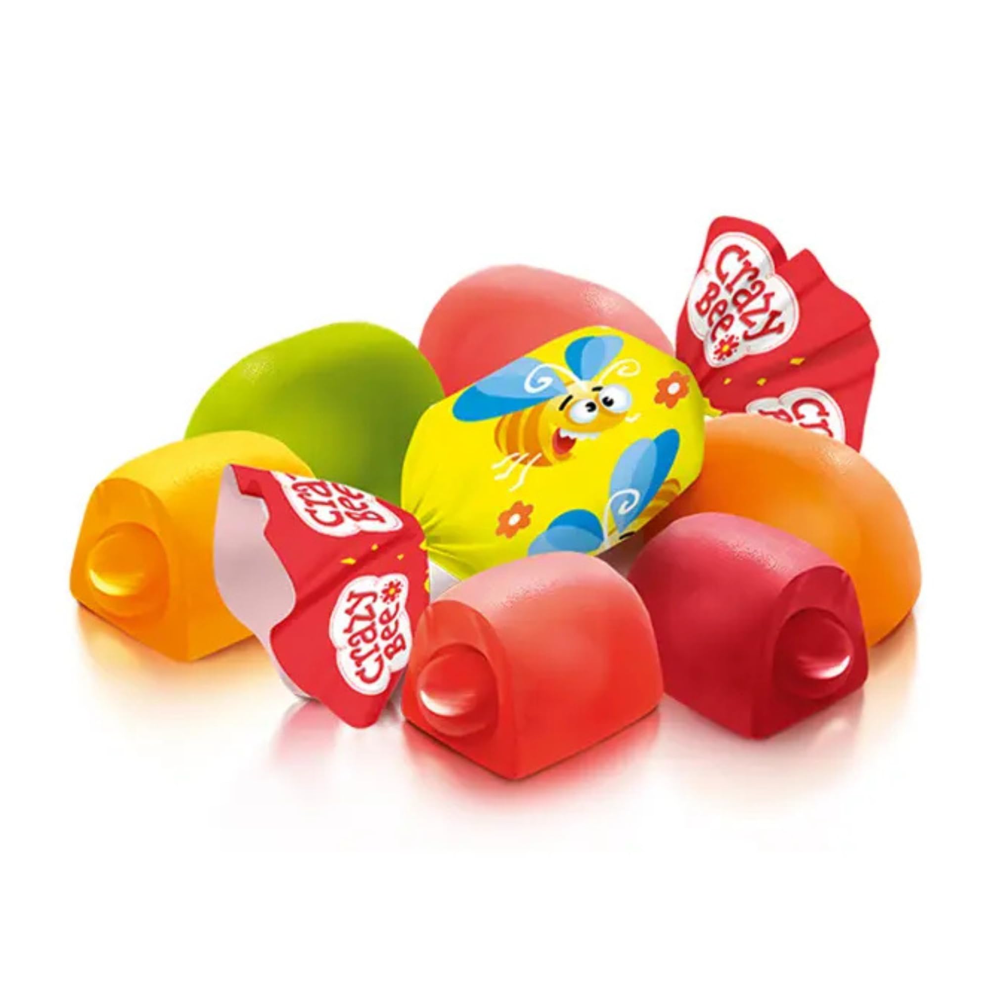 Amazon.com: ROSHEN Crazy Bee Jelly Candy con relleno de fruta